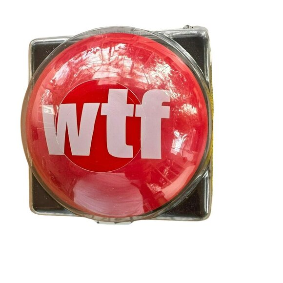 WTF What the F*%k Red Slam Button - Joke Gag Gift Funny Prank Novelty 10 sounds - Picture 6 of 7